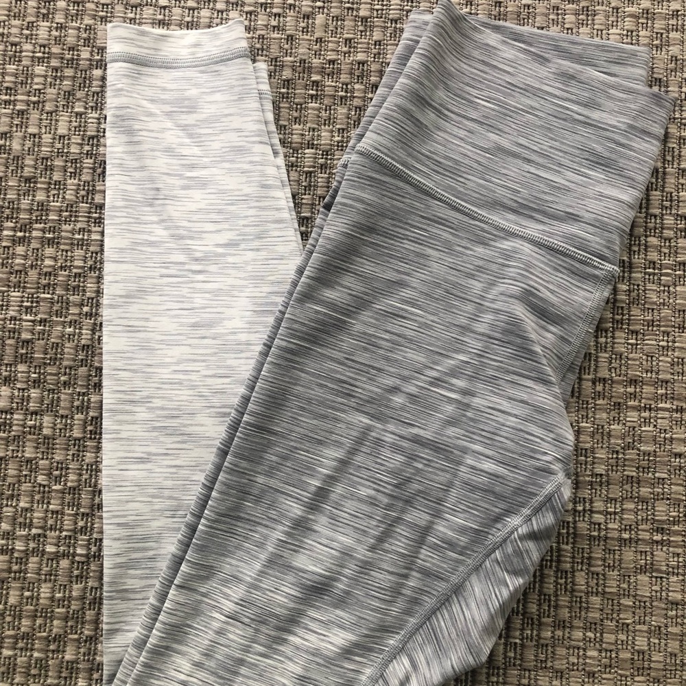 Lulu Lemon Gray Ombré Leggings